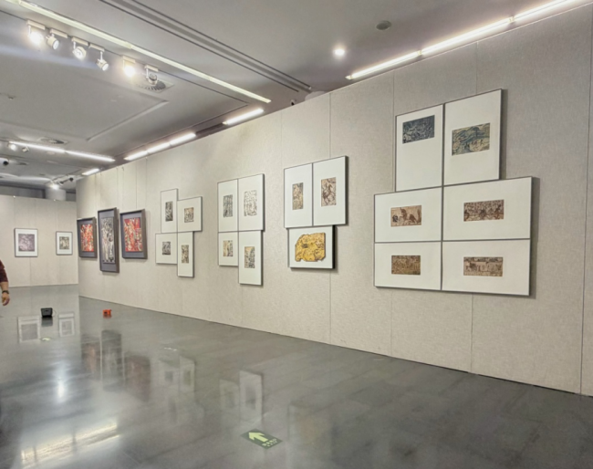 郑欣淼作序116幅作品三大板块“澄怀味象 ——邢斯恬作品展”开展