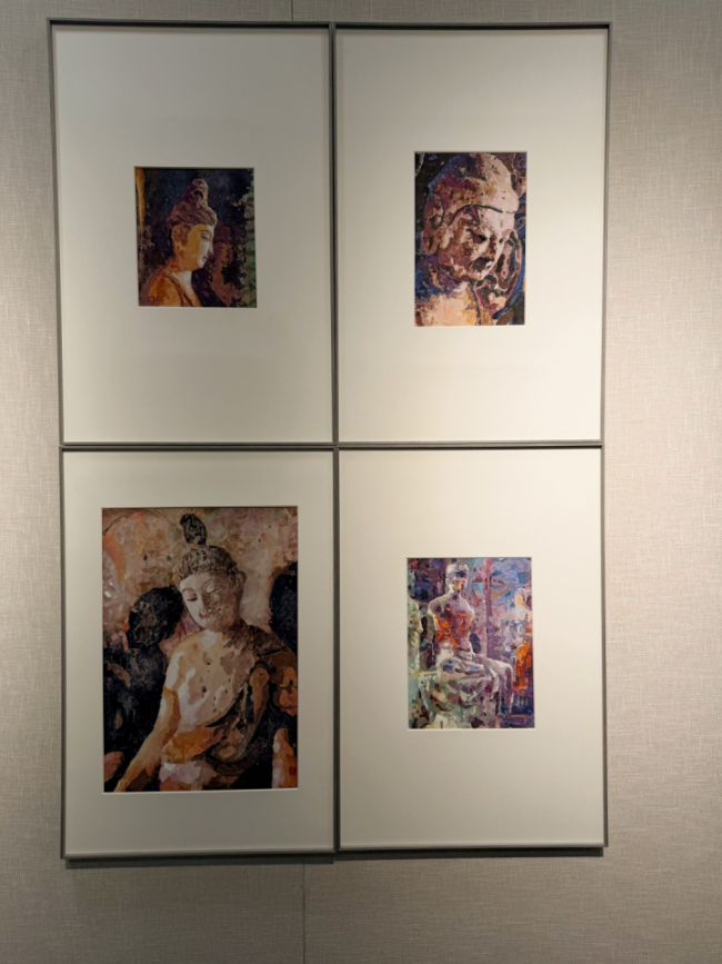 郑欣淼作序116幅作品三大板块“澄怀味象  ——邢斯恬作品展”开展